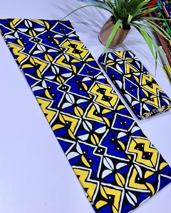 Tissu en sergé de coton imprimé wax africain de Mozambique en gros pour vêtements, chemises et robes pour garçons - Product Image 6