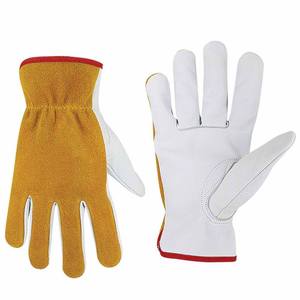 ถุงมือขับรถหนังวัวแท้ ทนต่อการเสียดสี ใช้งานได้ดี สำหรับงานยานยนต์ งานกลางแจ้ง งานอุตสาหกรรม กันลื่น - Product Image 1