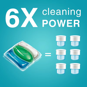 4 In 1 Wasmiddel <span class=keywords><strong>Capsule</strong></span> Milieuvriendelijke Wasmiddelpods Voor Huishoudelijke Reiniging - Product Image 4