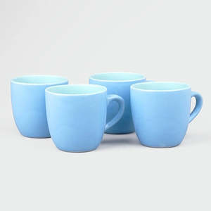 Blue Ocean <b>Set</b> of 4 Ceramic <b>Tea</b> <b>Cups</b> - Product Image 1