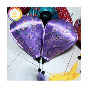 Silk Lanterns Bamboo Silk Lanterns Hanging Lighting For Wedding Garden Patio Decor Vietnam Silk Lanterns Outdoor Use - Product Image 4