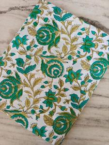 Handmade Hand <b>Block</b> <b>Print</b> Fabric Indian <b>Block</b> <b>Print</b> Fabric Soft Lightweight Cotton fabric Factory Direct Wholesale Price - Product Image 4