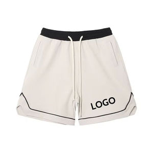 Pantalones Cortos Deportivos Casuales Transpirables con Cordón Ajustable, Pantalones Cortos de Baloncesto de Algodón para Hombre y Mujer - Product Image 1