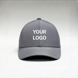 Gorra de Golf Ligera de Fabricación Personalizada, 5 Paneles, Transpirable, Impermeable, con Orificios Cortados con Láser en el Panel Frontal, Personalización de Marca, Ajustable - Product Image 1