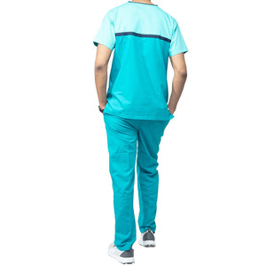 Nouveaux ensembles de blouses médicales pour hommes 2024, les plus vendus, en toile respirante avec élasthanne, style jogger, vente en gros - Product Image 3