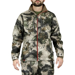 Men's Camouflage Hunting Jacket Full Sleeve Soft <b>Shell</b> Waterproof Autumn Outerwear - Product Image 1