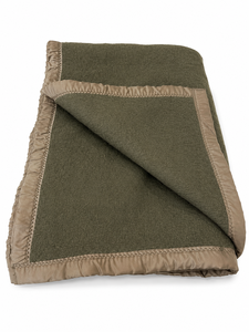 OS Premium Solid Acrylic Blanket | Soft Plush Warm Blanket with Satin Binding - Product Image 2