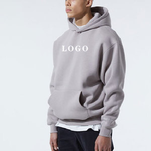 Sweat à capuche unisexe ample en molleton épais, style streetwear, haute qualité, 100% coton French Terry, grammage lourd - Product Image 3