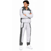 Nouvelle Collection – Survêtement d'Hiver Respirant Coupe-Vent Style Urbain avec Logo DTF – Ensemble 2 Pièces Veste Zippée et Pantalon pour Homme