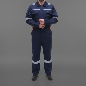 OEM Hi Vis Reflective Safety <b>Overall</b> <b>Waterproof</b> Protective Coverall for Industrial and Factory Workers - Product Image 1