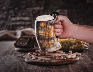 Handmade Eco-Friendly Disposable American Style Horn Mug <b>Tankard</b> 500ml Handle Beer Cup Gift Customizable Color FAIZA CRAFT - Product Image 3