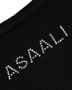 Camiseta sin mangas For Sex Lies para hombre, negra, con cuello redondo, estilo casual urbano, estampado brillante, logo en la espalda, 100% algodón - Product Image 2