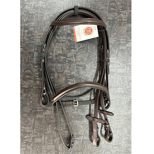 Banda para la nariz y banda para la frente para principiantes básicos de alta calidad, brida de cuero liso para propietarios de caballos - Product Image 1