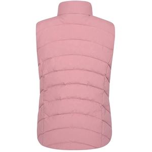 Custom <b>Women's</b> Quilted Waterproof Stand Collar <b>Gilet</b> Casual Lightweight Zip Padded Outerwear Waistcoat <b>Fur</b> Embroidery Decoration - Product Image 6