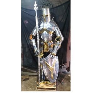 Armadura Metálica Creativa de Cuerpo Completo de Fabricante OEM, Diseñada para Disfraces de Cosplay Medieval y Exhibición como Regalo - Product Image 2