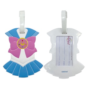 Diseño personalizado logotipo de la marca de viaje promocional de PVC suave etiqueta de equipaje etiqueta de la bolsa - Product Image 3