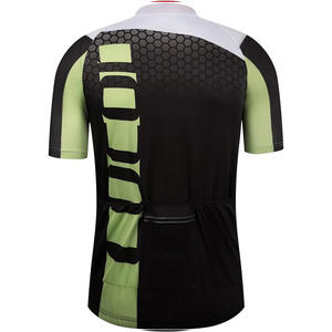 Maillot de cyclisme à compression pour homme, maillot de vélo à manches courtes personnalisé avec étiquette privée, vêtements de cyclisme vintage en gros - Product Image 4