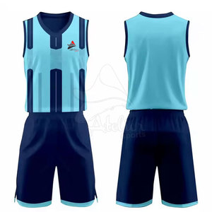 Conjunto de Uniforme de Voleibol de Secado Rápido, Ligero, de Malla, Diseño Deportivo para Entrenamiento en Equipo - Product Image 2