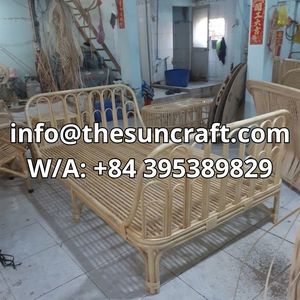 Natural Rattan <b>Bed</b> Nursery Room Children Furniture Wholesale Factory Price High Quality Hot Sale Cheap Toddler Room Decor - Product Image 5