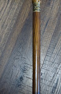 Canne de marche de luxe en corne avec manche en bois, écologique, artisanat Orion, durable, aide à la mobilité pour usage quotidien, vente en gros pour les détaillants - Product Image 3