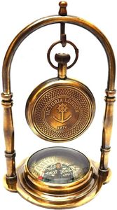 Antique Vintage Small <b>Table</b> <b>Clock</b> | <b>Table</b> <b>Clock</b> for Living Room | Vintage Nautical Design, Elegant Home or Office Décor | Desk T - Product Image 4