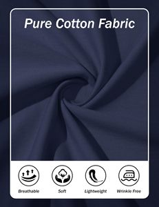 Camisetas de Hombre de Alta Calidad, Antibacterianas, 210 g/m², 100% Algodón, Cuello Redondo Personalizado, Talla Grande, Manga Corta - Product Image 4