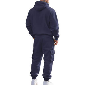 Pantalones Deportivos de Forro Polar Grueso de Algodón/Poliéster para Hombre, Estilo Hip Hop, Transpirables, de Secado Rápido, para Invierno - Product Image 4