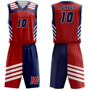 Nouvelle conception respirante, uniforme de basket-ball sur mesure grande taille, 100% polyester, haute qualité, vente en gros, logo personnalisé, séchage rapide - Product Image 5