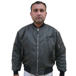 RBI MA1 Bomber <b>Jackets</b> MA1 Flight <b>Jackets</b> Nylon <b>Pilot</b> <b>Jackets</b>-Unisex Long Sleeve Airline Use Model RBI-2201 - Product Image 4