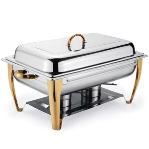 Nouveau réchaud à buffet en acier inoxydable pour mariages, restaurants, hôtels et fêtes, haute qualité, fabriqué en Inde, vente en gros - Product Image 2