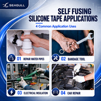 Ruban en silicone auto-amalgamant personnalisé, haute température, isolation électrique, ruban de sauvetage pour la protection des raccords de câbles - Fournisseur