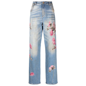 Pantalones Vaqueros de Mezclilla para Mujer al por Mayor, Personalizados con Bordado y Color a Medida - Product Image 6