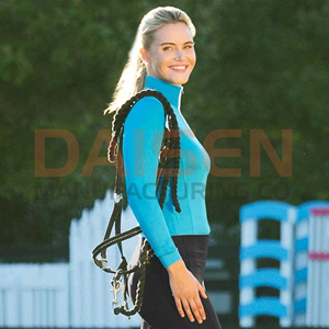 Performance Horse Riding Shirt Women Stretch Fabric Lightweight Training Top <b>Long</b> <b>Sleeve</b> OEM Factory - Product Image 5