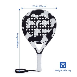 Pala de Pádel y Tenis Playa de Carbono 18K Duradera con Núcleo de Panal de Abeja de 16mm, Logotipo OEM Personalizado, Alto Rendimiento, Venta al por Mayor - Product Image 2