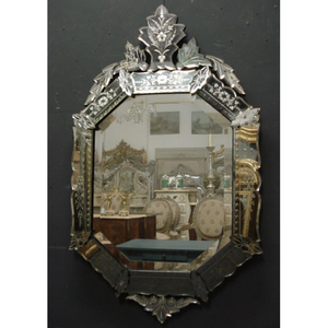 Classic Venetian Baroque Wall <b>Mirror</b> | Antique Style Luxury Decorative Glass <b>Mirror</b> for Living Room, Bedroom & Home Decor - Product Image 1