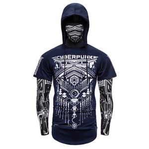 OEM Pulls à capuche personnalisés pour hommes Demi sans manches en polyester respirant avec impression numérique Logo Écologique pour l'hiver - Product Image 5