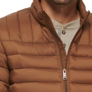 Wholesale Puffer <b>Jacket</b> High Quality Custom Winter Stand Collar Front Logo Puffer <b>Jacket</b> Wholesale Outdoor Lightweight 2026 - Product Image 6