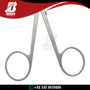 คีมจับหูแม็กกิล รุ่นไมโคร อัลลิเกเตอร์ รูปทรงถ้วย งอขึ้นไปด้านบน ขนาด 8 ซม. ผลิตจากสแตนเลสสตีล คุณภาพสูง สำหรับการผ่าตัดหู - Product Image 3