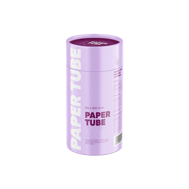 Factory Supplied Packaging Package Tea Tubes Boxes Custom Candle Lipstick Paper Tube