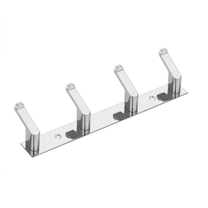 Premium Modern Eco-Friendly Stainless Steel Wall Mounted Heavy Duty Hook Holder Towel Clothes Organizer Rustproof Storage <b>Rack</b> - Product Image 1
