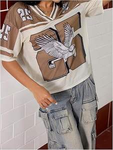 Nouveaux maillots de football américain pour enfants, maillots des Buffalo Bills pour femmes, t-shirts pour fans, maillots de sport pour adultes - Product Image 5