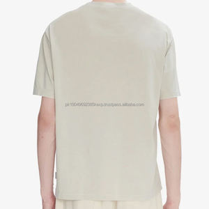 Camisetas de Manga Corta para Hombre, Camiseta de Verano con Bolsillo, Camiseta de Algodón Jersey, Camisetas Orgánicas, Cuello Redondo, Talla Grande - Product Image 2