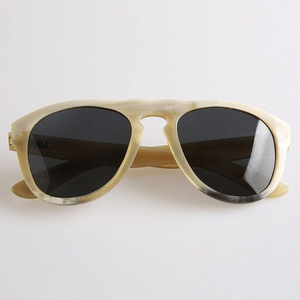 Monturas de Gafas Ópticas de Cuerno de Búfalo de Súper Calidad para Hombre, Hechas a Mano, con Logotipo de Diseñador Personalizado, Gafas de Sol de Cuerno de Búfalo - Product Image 4