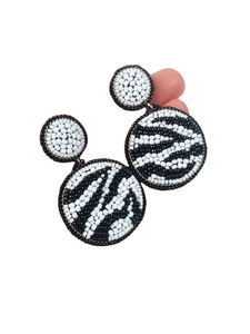 Pendientes de joyería de la mejor calidad, diseño grande, pendientes con cuentas, joyería colorida para las orejas para mujeres de la India - Product Image 3