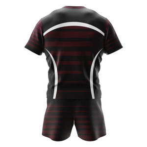 Camiseta de Rugby Personalizada, Uniformes Deportivos, Impresión por Sublimación, Jersey de Rugby Transpirable de Secado Rápido, Ropa Deportiva para Equipos - Product Image 5