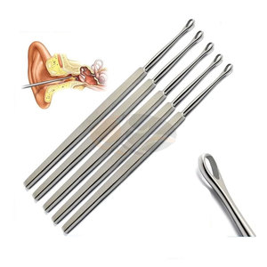 Pet Ear Hair <b>Puller</b> Wax Cleaner Stainless Steel Flat Handle Manual Grooming <b>Tool</b> for Dogs Cats Professional Ear Cleaning Tweezer - Product Image 4