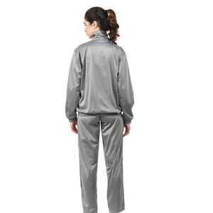 Most Demanding Reinforced <b>Stitched</b> Women's Stand Collar Zipper Closure Polyester Made Summer Wear Athletic Outdoor <b>Tracksuits</b> - Product Image 4