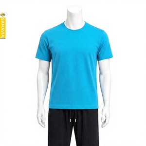 Bespoke Customized Samavia Men's Summer Workout Two-Piece <b>Set</b> Ultra Thin <b>Knitted</b> Pants Light Top V-neck Loose Fit Quick T-Shirt - Product Image 6