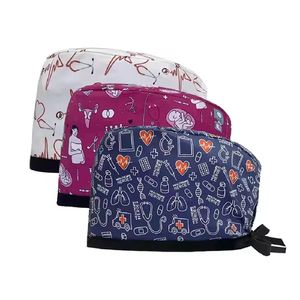 Gorro de Enfermería Moderno Ajustable, Gorro Quirúrgico Transpirable, Gorro de Trabajo Cómodo para Enfermeras, Doctores y Hospitales - Product Image 6