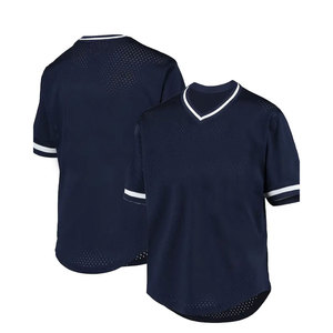 Conjuntos de Camisetas de Béisbol Personalizadas para Hombre, Transpirables, 100% Poliéster, Diseño Personalizado, Uniformes de Equipo, Colores Personalizados, Logotipo, Talla Grande - Product Image 1